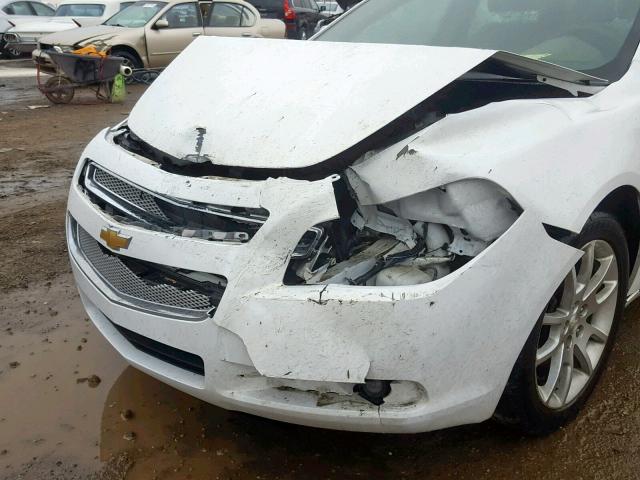 1G1ZK57B79F182773 - 2009 CHEVROLET MALIBU LTZ WHITE photo 9