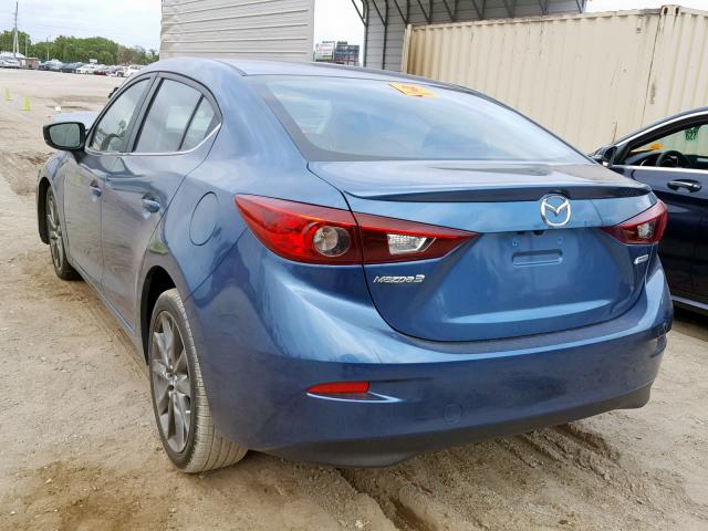 3MZBN1V30JM248540 - 2018 MAZDA 3 TOURING BLUE photo 3