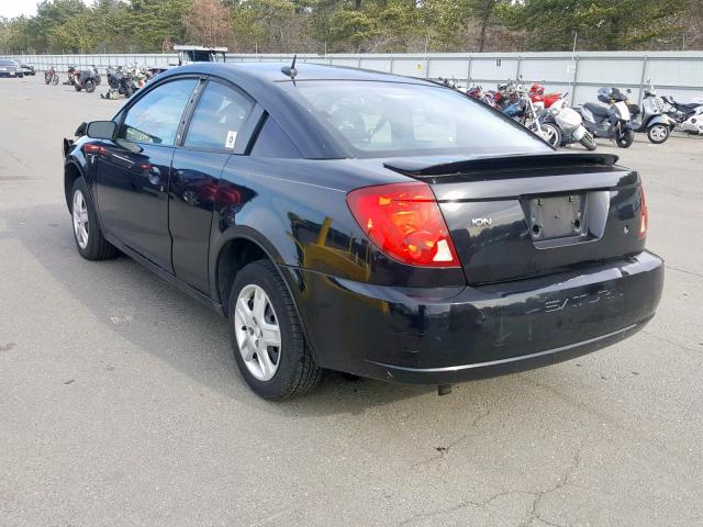 1G8AN15F66Z183797 - 2006 SATURN ION LEVEL BLACK photo 3