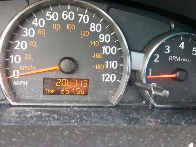 1G8AN15F66Z183797 - 2006 SATURN ION LEVEL BLACK photo 8