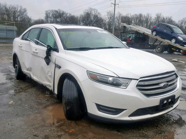 1FAHP2E87EG184690 - 2014 FORD TAURUS SEL WHITE photo 1