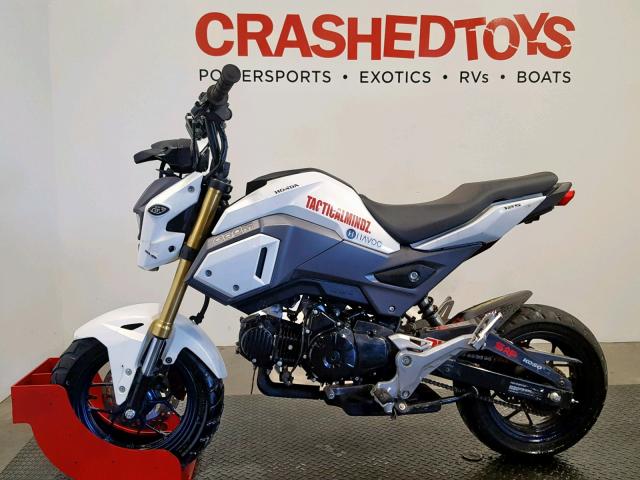 MLHJC7512J5000086 - 2018 HONDA GROM 125 WHITE photo 3