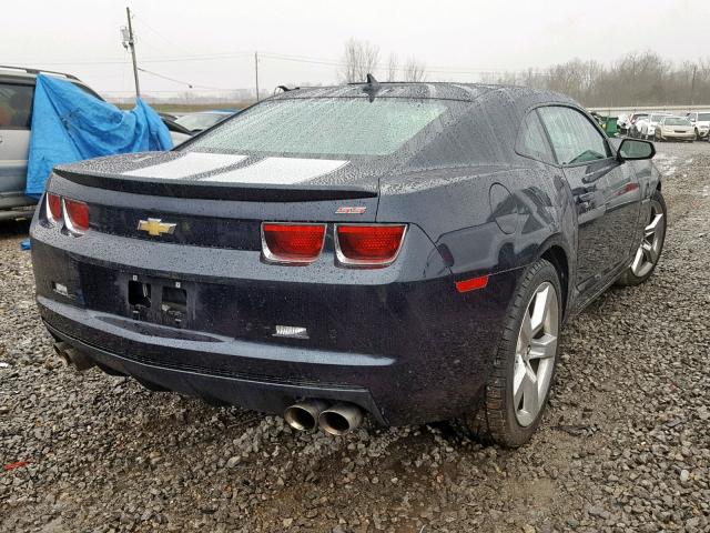 2G1FT1EW4D9205572 - 2013 CHEVROLET CAMARO 2SS BLACK photo 4