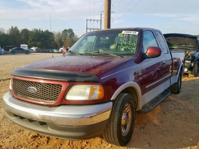 1FTRX17L93NA60794 - 2003 FORD F150 RED photo 2