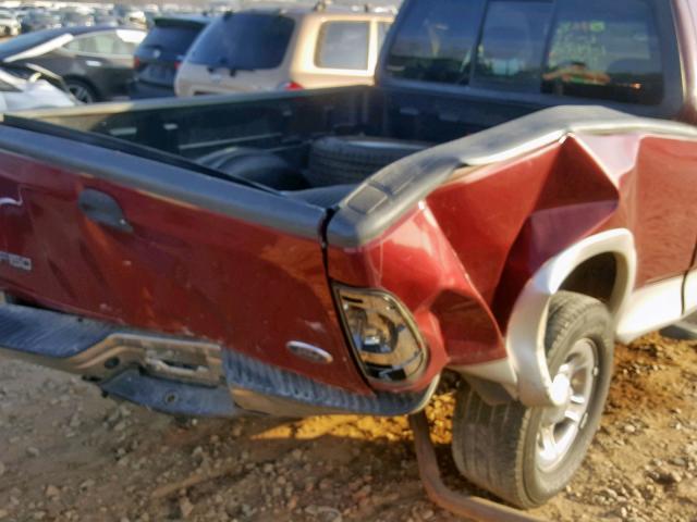 1FTRX17L93NA60794 - 2003 FORD F150 RED photo 9