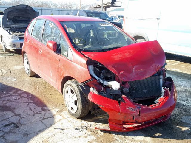 JHMGE8H31CC023351 - 2012 HONDA FIT RED photo 1