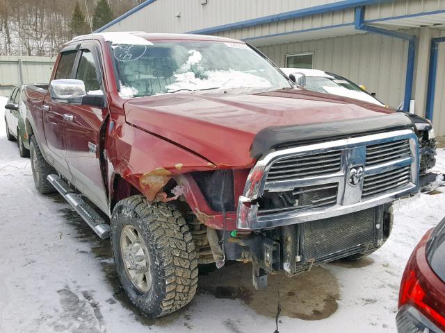 3D7UT2CL9BG561571 - 2011 DODGE RAM 2500 MAROON photo 1