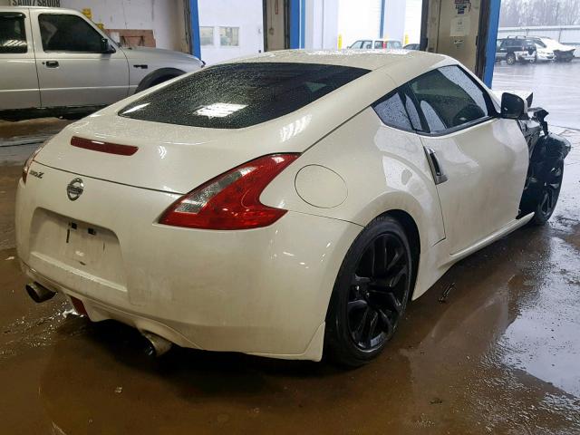 JN1AZ4EH5DM382818 - 2013 NISSAN 370Z BASE WHITE photo 4