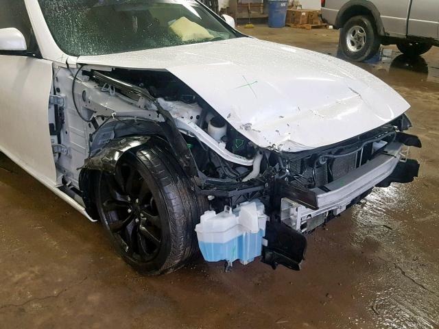 JN1AZ4EH5DM382818 - 2013 NISSAN 370Z BASE WHITE photo 9