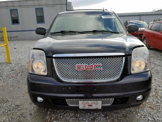 1GKFK66857J353671 - 2007 GMC YUKON XL D BLACK photo 9