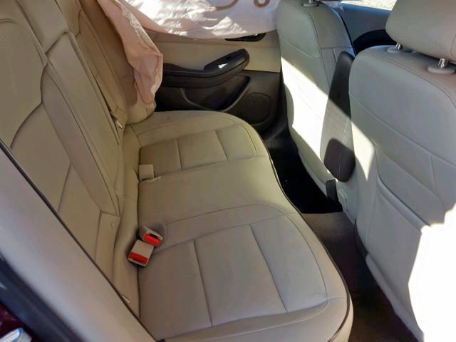 1G11G5SX5FF102089 - 2015 CHEVROLET MALIBU LTZ 栗色 照片 6