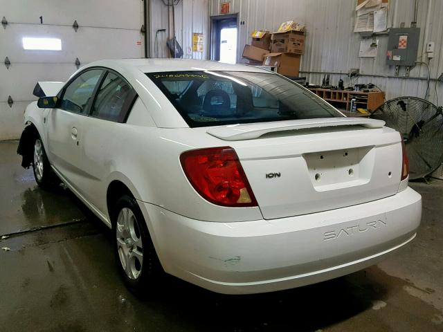 1G8AM12F84Z169517 - 2004 SATURN ION LEVEL WHITE photo 3