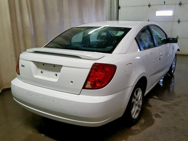1G8AM12F84Z169517 - 2004 SATURN ION LEVEL WHITE photo 4