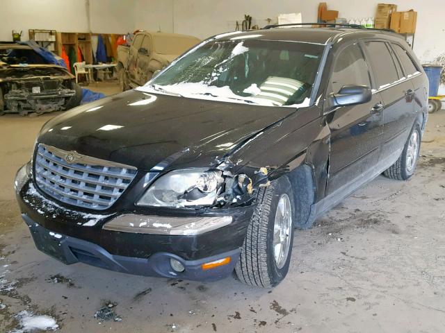 2C8GF68445R234466 - 2005 CHRYSLER PACIFICA T BLACK photo 2