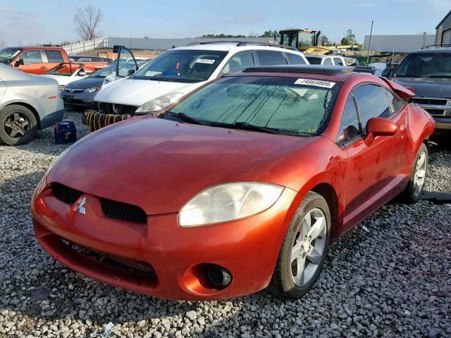 4A3AK24F68E007653 - 2008 MITSUBISHI ECLIPSE GS MAROON photo 2