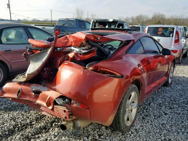 4A3AK24F68E007653 - 2008 MITSUBISHI ECLIPSE GS MAROON photo 4