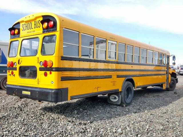 1BAKGCBA5EF302247 - 2014 BLUE BIRD SCHOOL BUS YELLOW photo 4