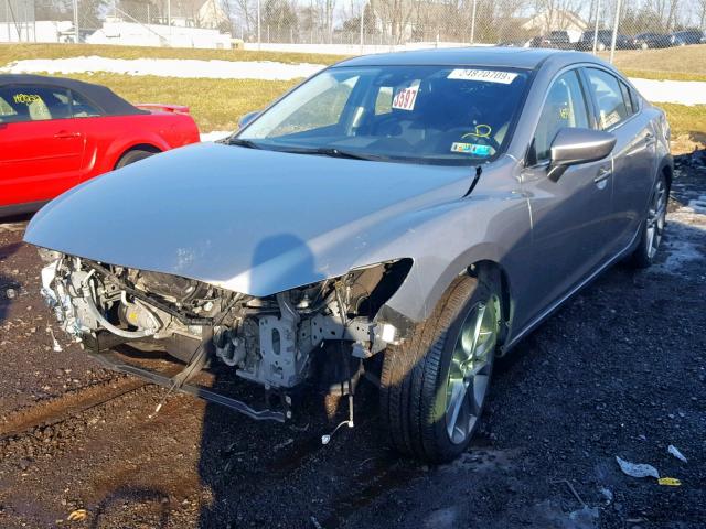 JM1GJ1W65E1158347 - 2014 MAZDA 6 GRAND TO SILVER photo 2