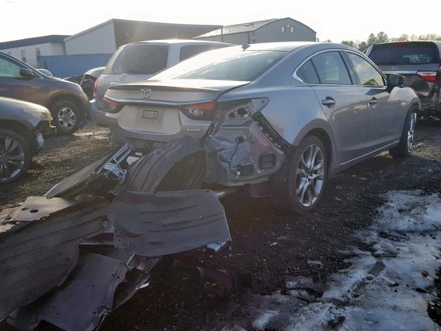 JM1GJ1W65E1158347 - 2014 MAZDA 6 GRAND TO SILVER photo 4