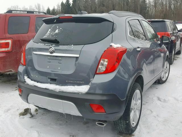 KL4CJCSBXFB194750 - 2015 BUICK ENCORE SILVER photo 4