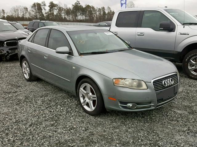 WAUAF78E36A015149 - 2006 AUDI A4 2 GRAY photo 1