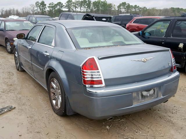 2C3KA63H16H258577 - 2006 CHRYSLER 300C BLUE photo 3