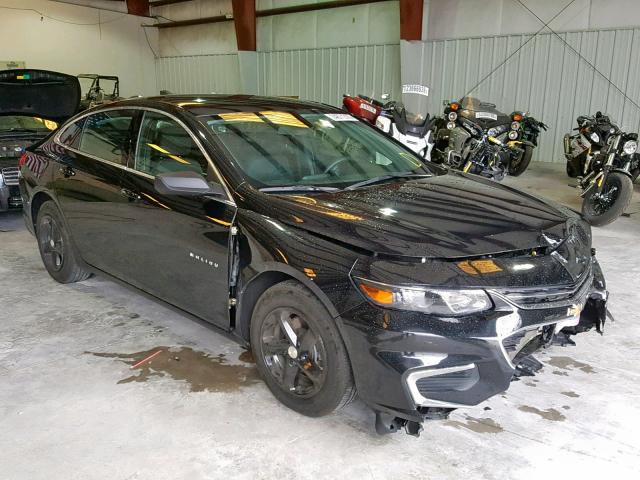 1G1ZB5ST6GF284269 - 2016 CHEVROLET MALIBU LS BLACK photo 1