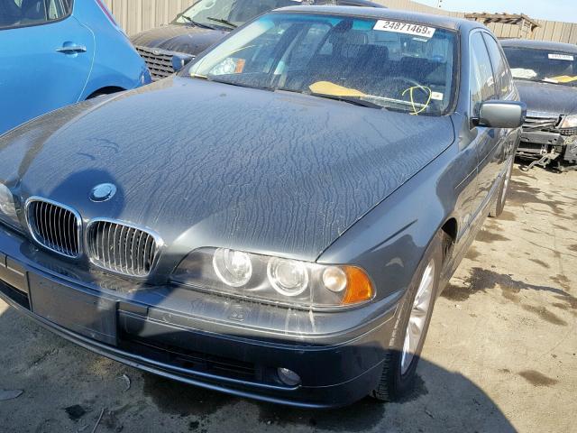 WBADN63443GS56512 - 2003 BMW 540 I AUTO SILVER photo 2