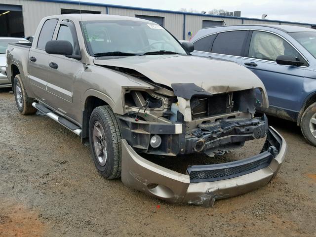 1Z3HC48N66S560447 - 2006 MITSUBISHI RAIDER XLS GRAY photo 1