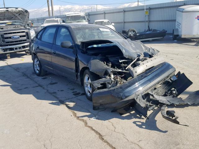 KMHDN56D44U111784 - 2004 HYUNDAI ELANTRA GL BLACK photo 1