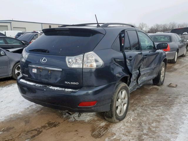 2T2HK31U47C045888 - 2007 LEXUS RX 350 GRAY photo 4