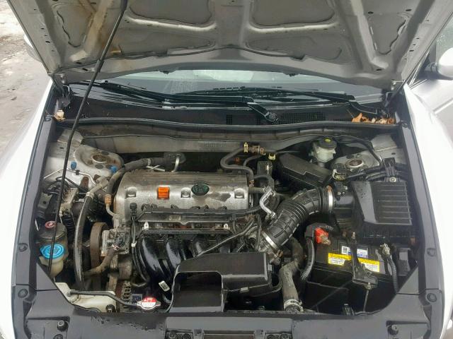 1HGCP26408A011716 - 2008 HONDA ACCORD LXP SILVER photo 7