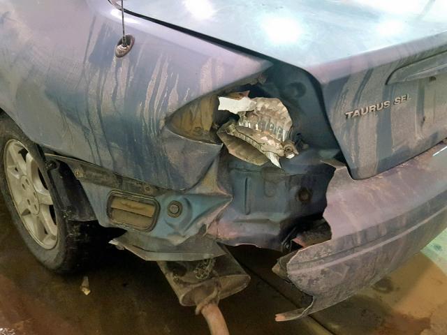 1FAFP56U06A236668 - 2006 FORD TAURUS SEL BLUE photo 9