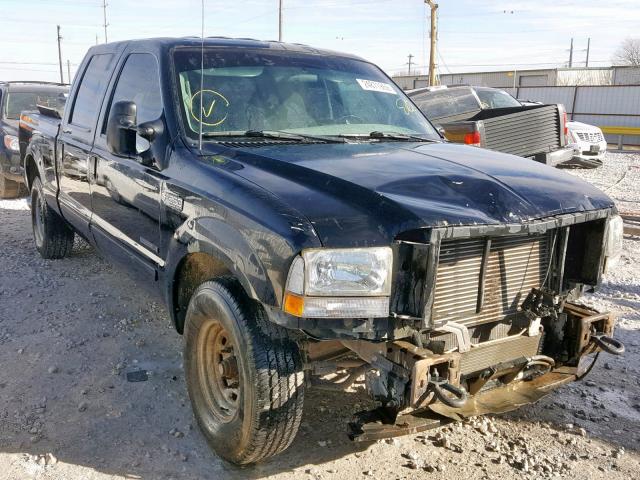 1FTNW20F13EA25470 - 2003 FORD F250 SUPER BLACK photo 1