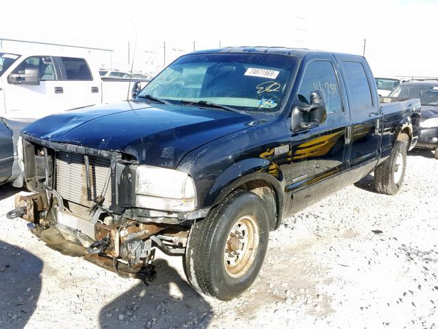 1FTNW20F13EA25470 - 2003 FORD F250 SUPER BLACK photo 2