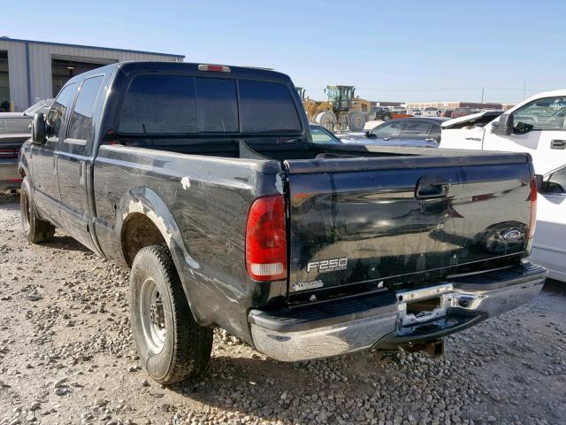 1FTNW20F13EA25470 - 2003 FORD F250 SUPER BLACK photo 3