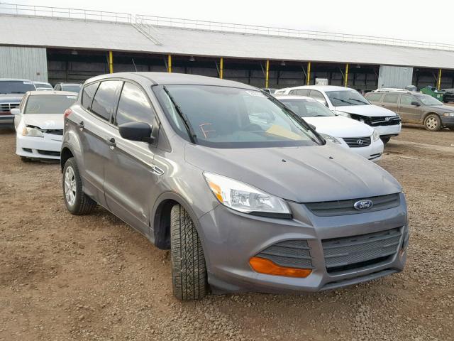 1FMCU0F75EUC85456 - 2014 FORD ESCAPE S CHARCOAL photo 1