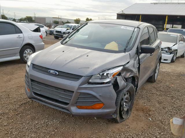 1FMCU0F75EUC85456 - 2014 FORD ESCAPE S CHARCOAL photo 2