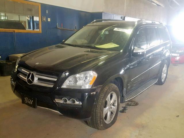 4JGBF7BE5AA566512 - 2010 MERCEDES-BENZ GL 450 4MA BLACK photo 2