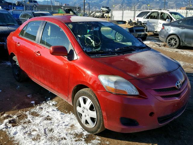 JTDBT923671064589 - 2007 TOYOTA YARIS RED photo 1