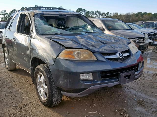 2HNYD18286H515409 - 2006 ACURA MDX BLUE photo 1