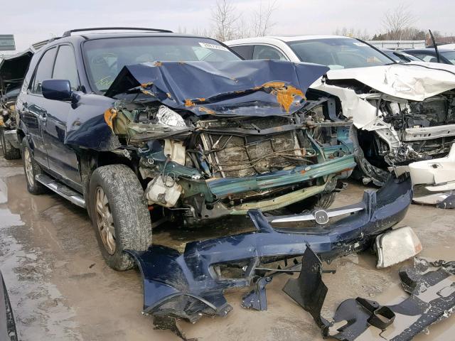 2HNYD186X3H004590 - 2003 ACURA MDX TOURIN BLUE photo 1