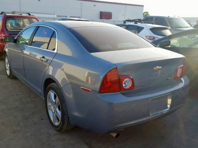 1G1ZG57K294256727 - 2009 CHEVROLET MALIBU LS BLUE photo 3