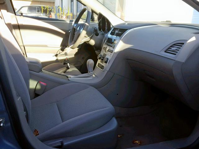 1G1ZG57K294256727 - 2009 CHEVROLET MALIBU LS BLUE photo 5
