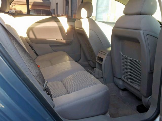 1G1ZG57K294256727 - 2009 CHEVROLET MALIBU LS BLUE photo 6
