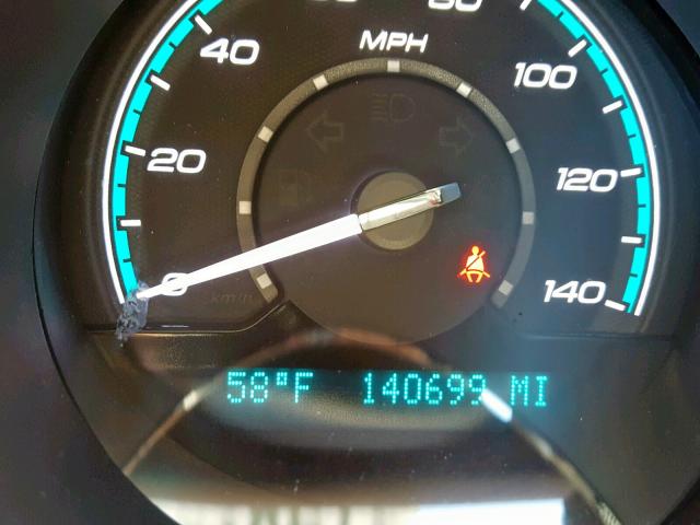 1G1ZG57K294256727 - 2009 CHEVROLET MALIBU LS BLUE photo 8