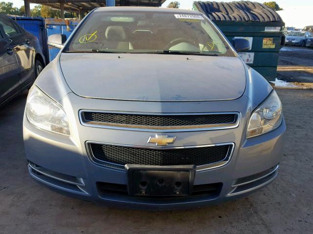1G1ZG57K294256727 - 2009 CHEVROLET MALIBU LS BLUE photo 9