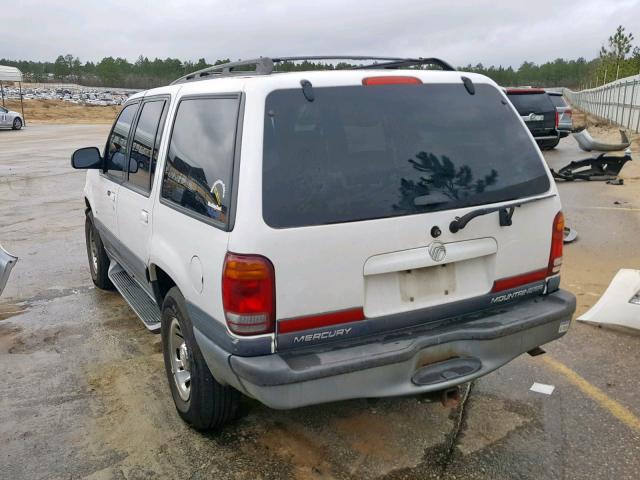 4M2ZU52PXXUJ21019 - 1999 MERCURY MOUNTAINEE WHITE photo 3