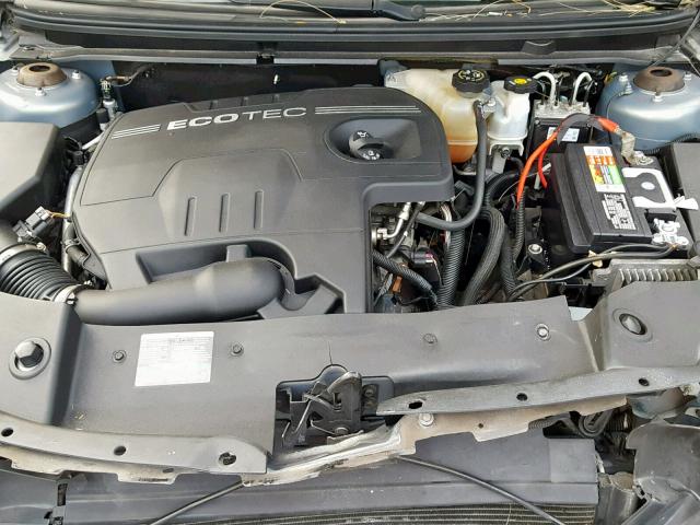 1G1ZH57B89F153393 - 2009 CHEVROLET MALIBU 1LT BLUE photo 7