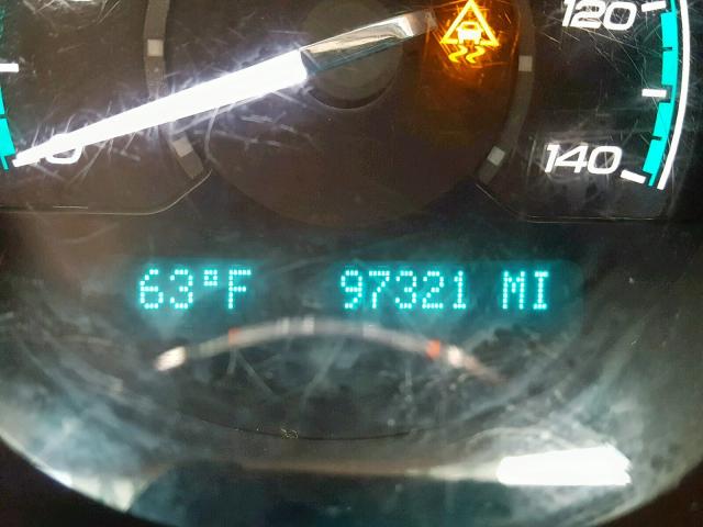 1G1ZH57B89F153393 - 2009 CHEVROLET MALIBU 1LT BLUE photo 8